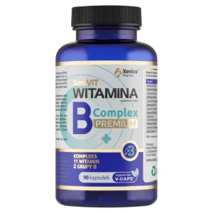 Xenivit Vitamina B Complex Premium, 90 capsule
