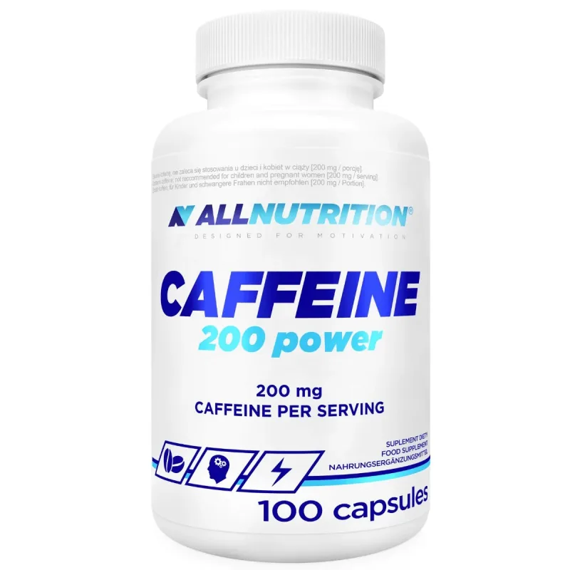 Allnutrition Caffeine 200 Power, 100 capsule — preț și oferte