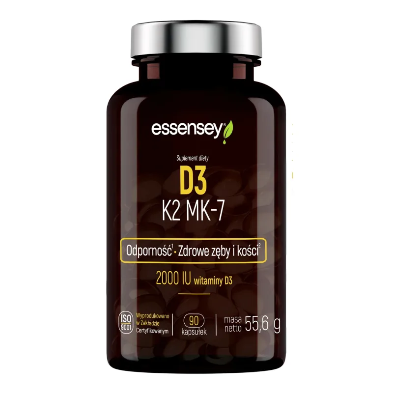 Essensey D3 K2 MK7, 90 capsule — preț și oferte