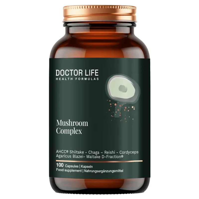 Complex de ciuperci Doctor Life, 100 capsule — preț și oferte