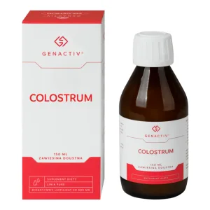 Genactiv Colostrum, suspensie orală, de la 3 ani, 150 ml