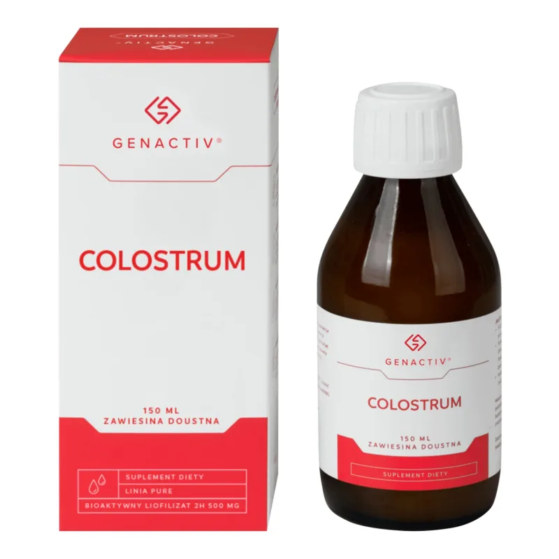 Genactiv Colostrum, suspensie orală, de la 3 ani, 150 ml — preț și oferte