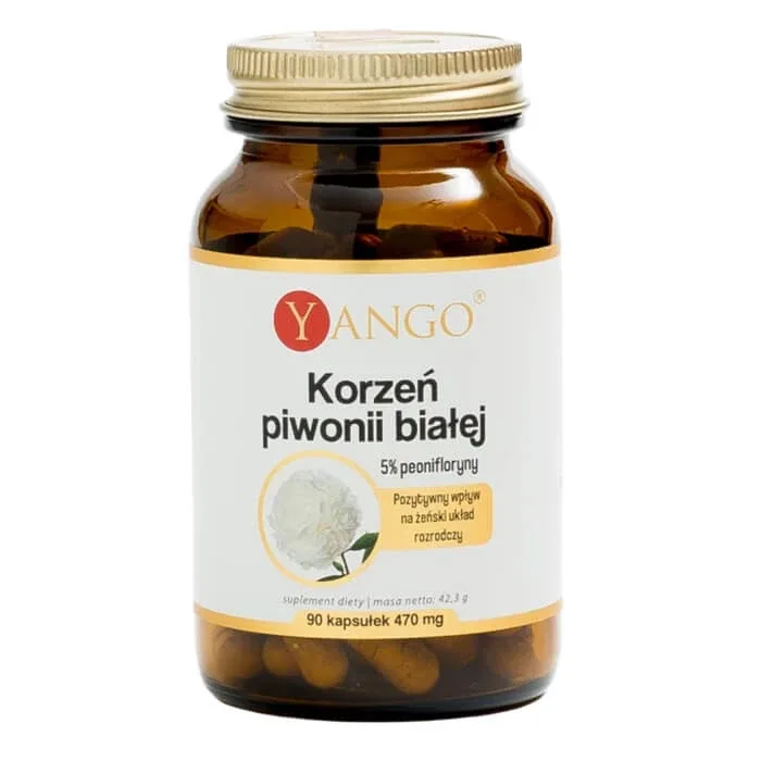 Yango Rădăcină de bujor alb 5% peoniflorin, 90 capsule — preț și oferte