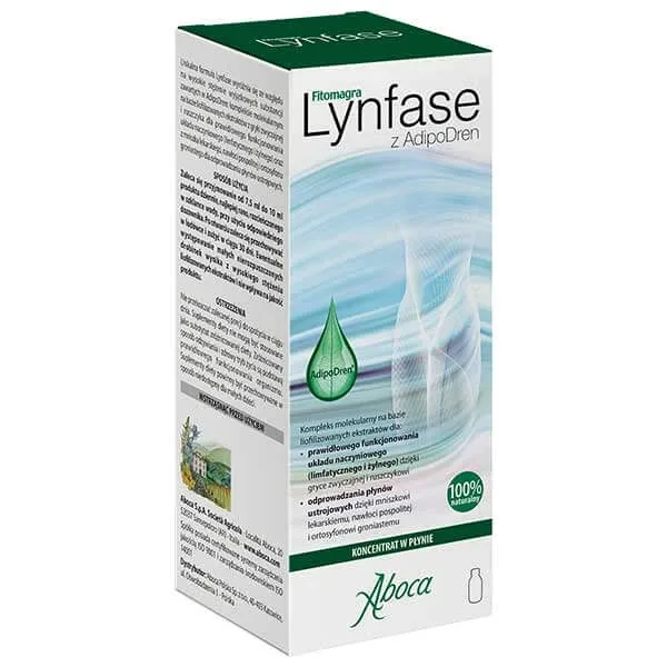 Phytomagra Lynfase cu AdipoDren, concentrat lichid, 180 g ABOCA — preț și oferte