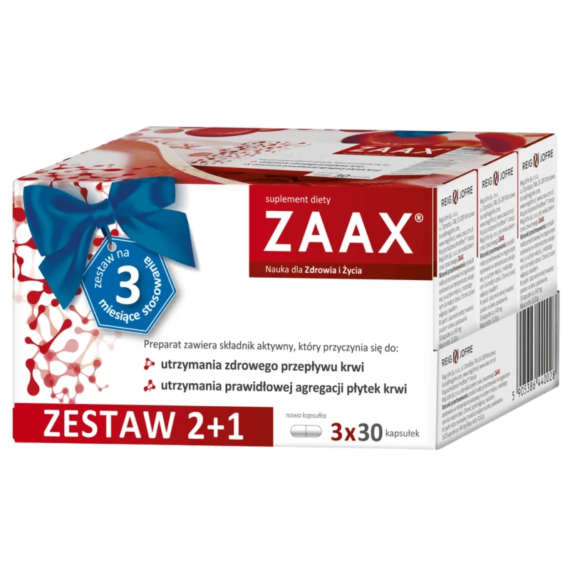 Zaax, 3 x 30 capsule Reig — preț și oferte