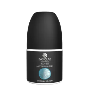 BasicLab Masculis, antiperspirant 72h, protecție și confort, 60 ml