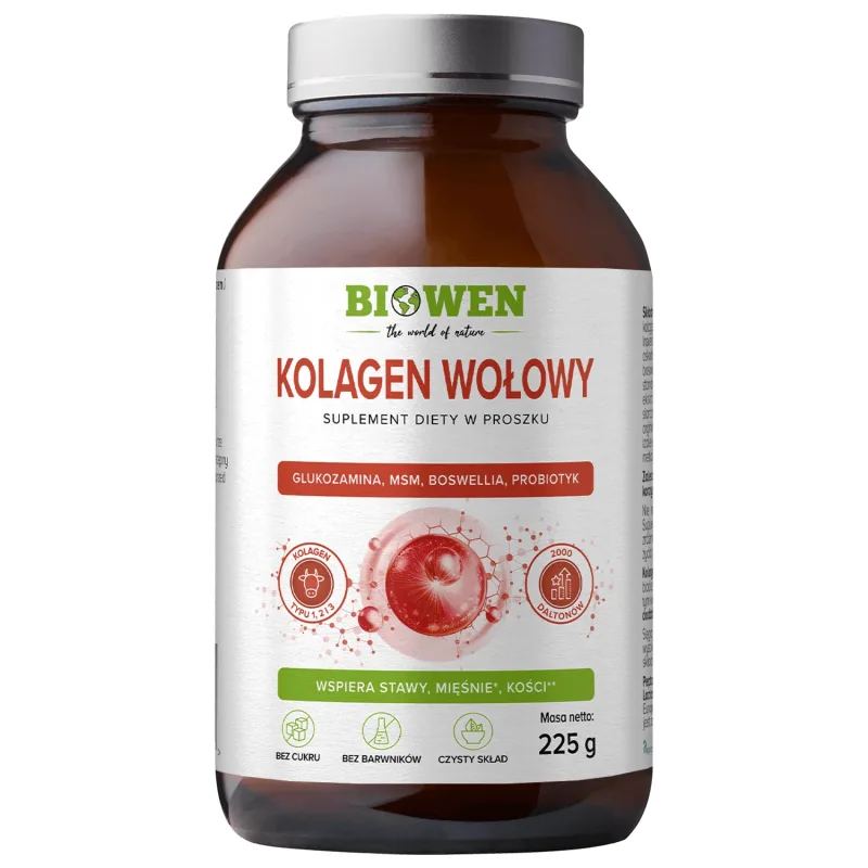 Colagen de vită Biowen, 225 g Biodio — preț și oferte