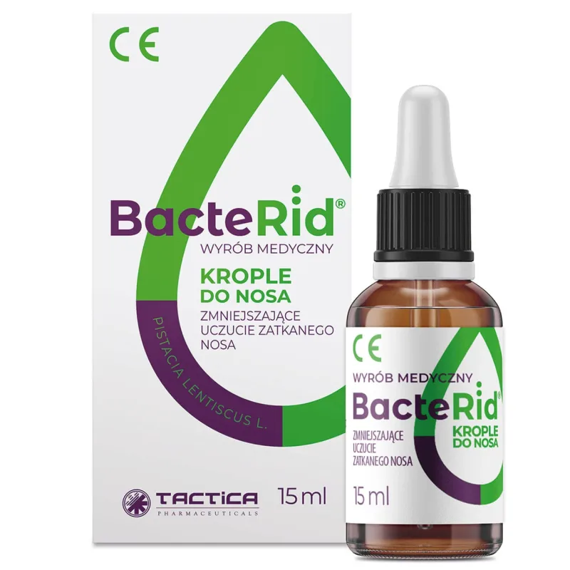 Bacterid, picături nazale, 15 ml Tactica — preț și oferte