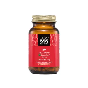 Labs212 B9 Folat 5-MTHF, acid folic, 60 capsule