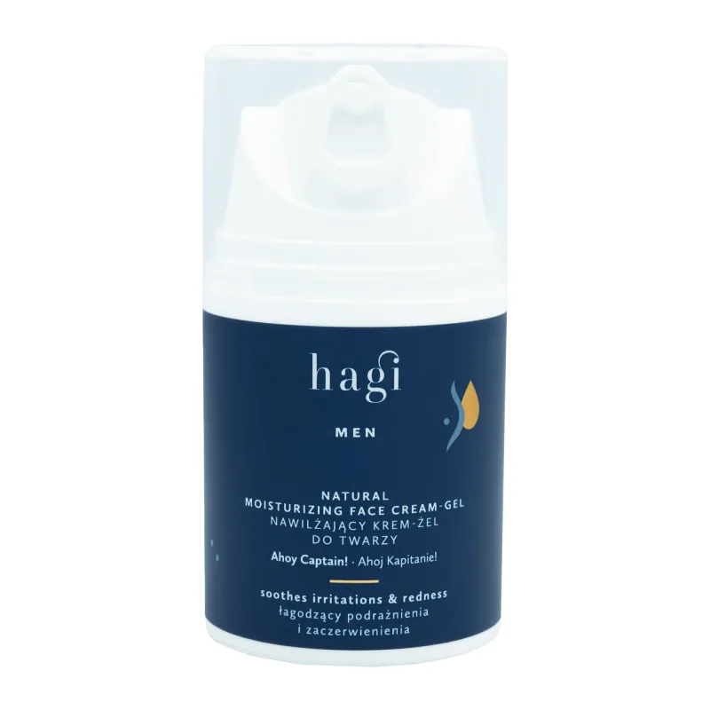 Hagi Ahoj Kapitan, gel-cremă hidratant de față pentru bărbați, 50 ml — preț și oferte