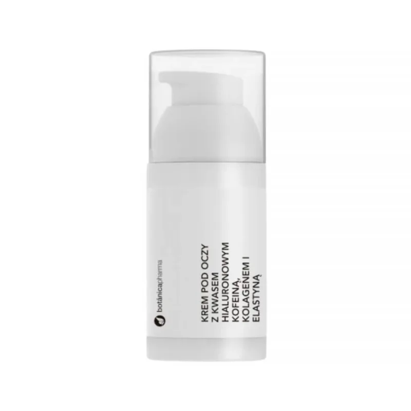 Botanicapharma, cremă de ochi cu acid hialuronic, cafeină, colagen și elastină, 30 ml — preț și oferte