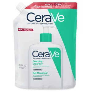 CeraVe, gel de curățare cu ceramide, piele normală și grasă, stoc, 473 ml