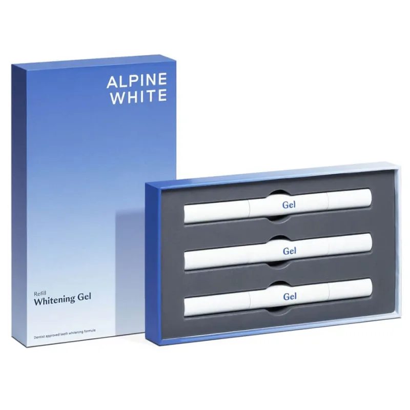 Alpine White Whitening, Gel albitor pentru dinți, 3 x 2 ml — preț și oferte
