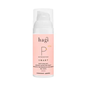Hagi Smart P, cremă-concentrat naturală antirid, cremă de noapte, 50 ml