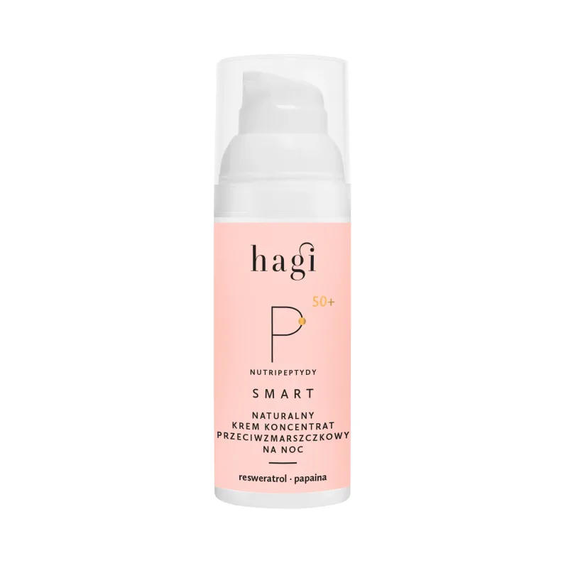 Hagi Smart P, cremă-concentrat naturală antirid, cremă de noapte, 50 ml — preț și oferte