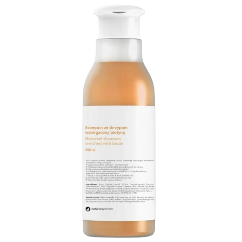 Botanicapharma, șampon cu coada calului îmbogățit cu biotină, 250 ml — preț și oferte