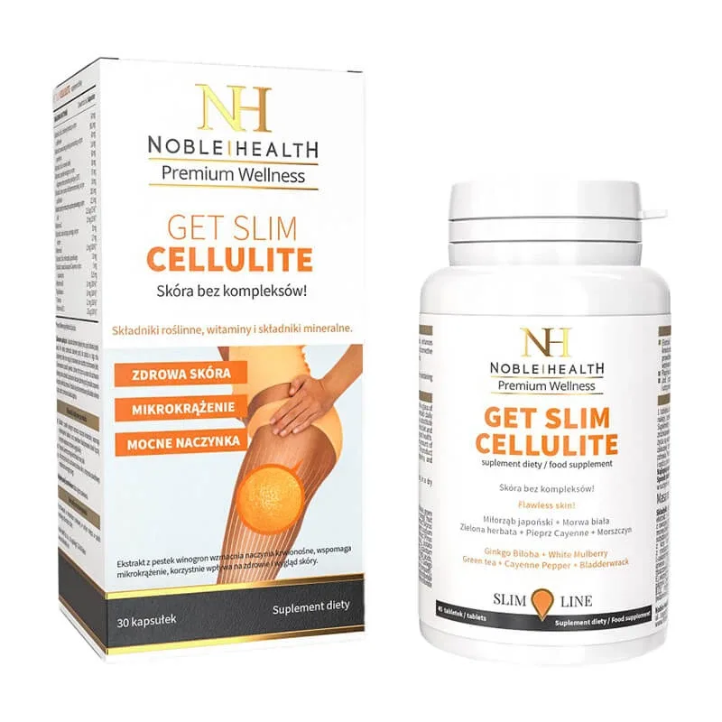 Noble Health Get Slim Cellulite, 30 capsule — preț și oferte