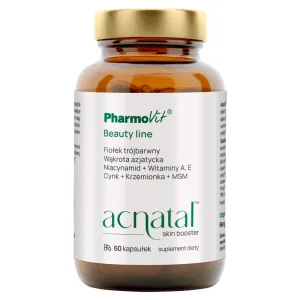 PharmoVit Acnatal skin booster Beauty line, 60 capsule