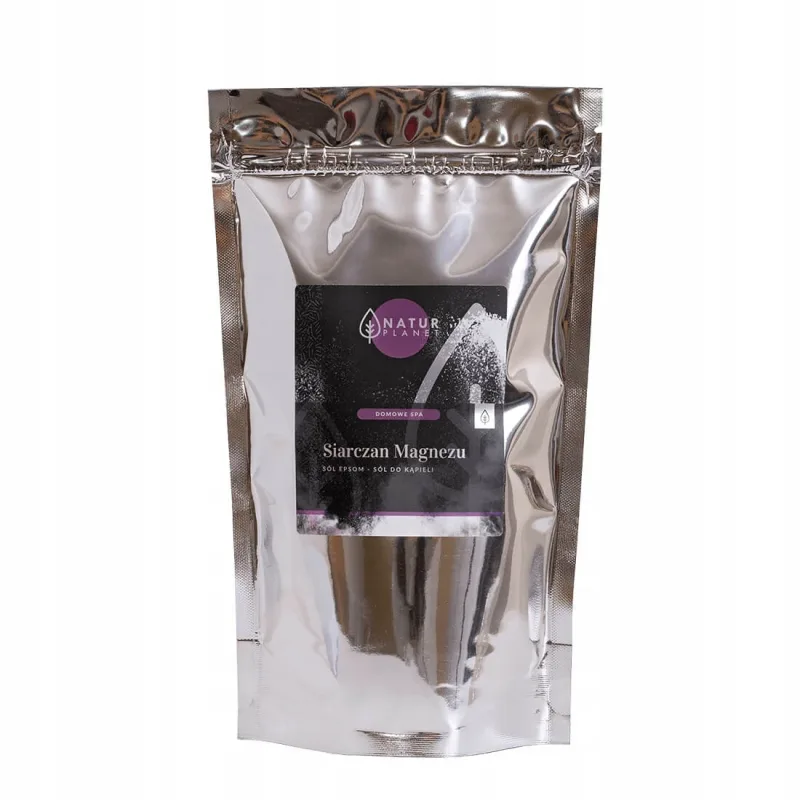 Natur Planet Sulfat de magneziu, sare de baie Epsom, 500 g — preț și oferte