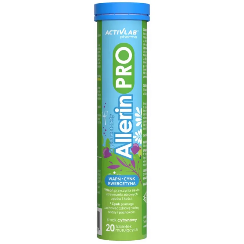 ActivLab Pharma Allerin PRO, aromă de lămâie, 20 comprimate efervescente — preț și oferte