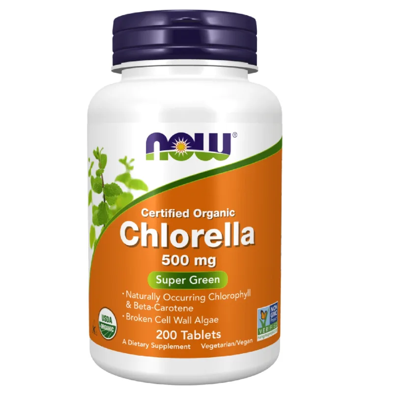 Now Foods Chlorella 500 mg, 200 comprimate — preț și oferte
