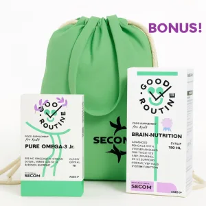 Kit Concentrare si Energie pentru Scoala (3+ ani) Good Routine