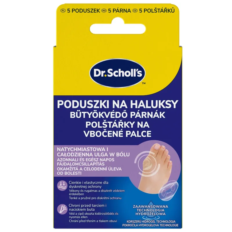 Dr. Scholl's, tampoane bunion, 5 bucăți — preț și oferte
