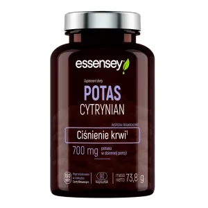 Essensey Citrat de potasiu, 90 capsule