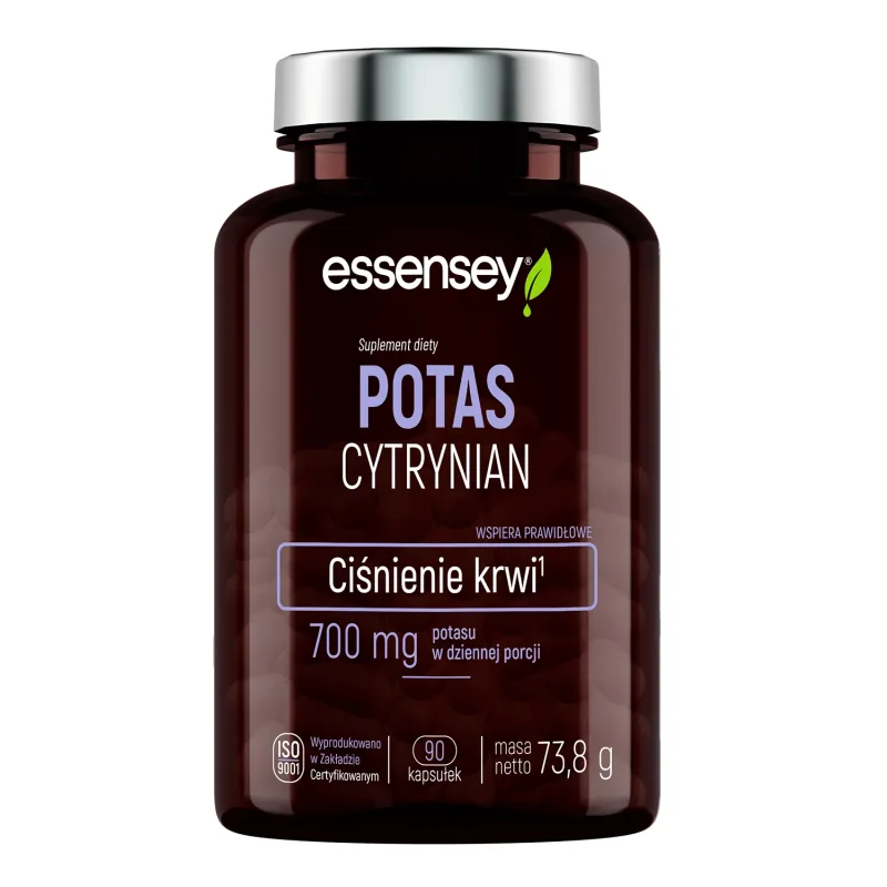 Essensey Citrat de potasiu, 90 capsule — preț și oferte