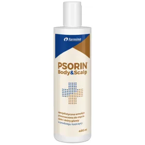 Psorin Body&Scalp, emulsie de curățare a corpului și scalpului specializată pentru psoriazis, 400 ml