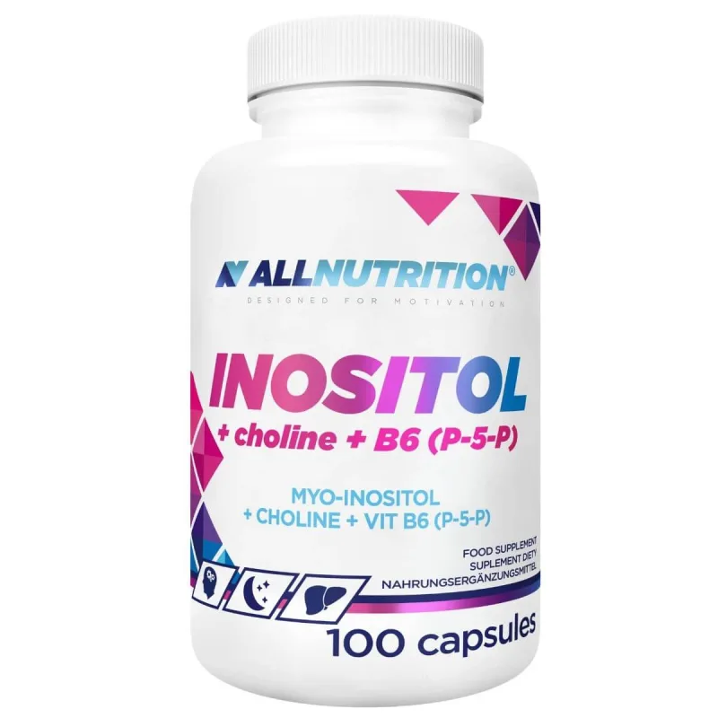 Allnutrition Inozitol + Colină + B6 P-5-P, 100 capsule — preț și oferte