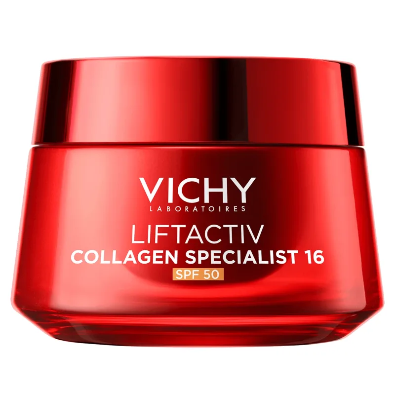 Vichy Liftactiv Collagen Specialist 16, cremă de zi, SPF 50, rezervă, 50 ml — preț și oferte