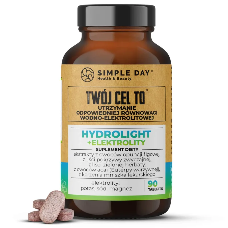Simple Day Hydrolight + Electroliți, 90 comprimate — preț și oferte