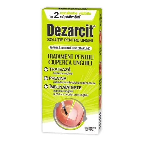 Dezarcit solutie pentru tratament ciuperca unghiei, 5 ml, Pharma Source ZDROVIT — preț și oferte