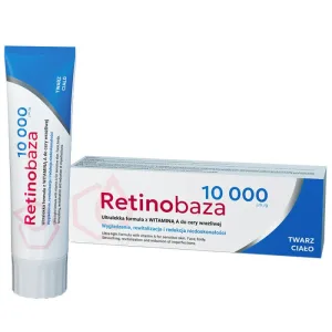 Retinobaza 10 000, formulă ultra-light cu vitamina A, pentru față și corp, 30 g