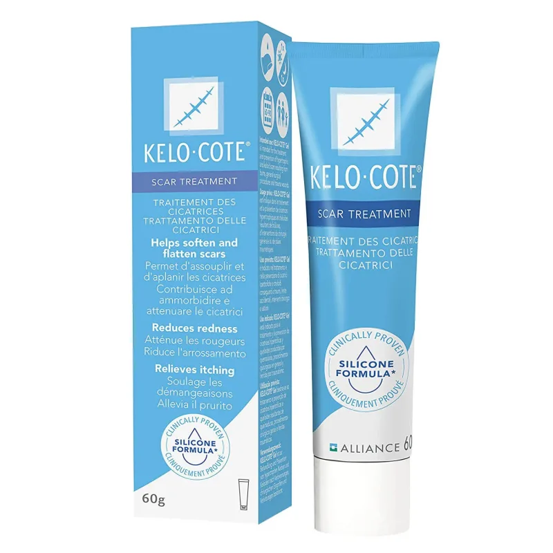 Kelo-cote, gel de silicon pentru cicatrici, 60 g — preț și oferte