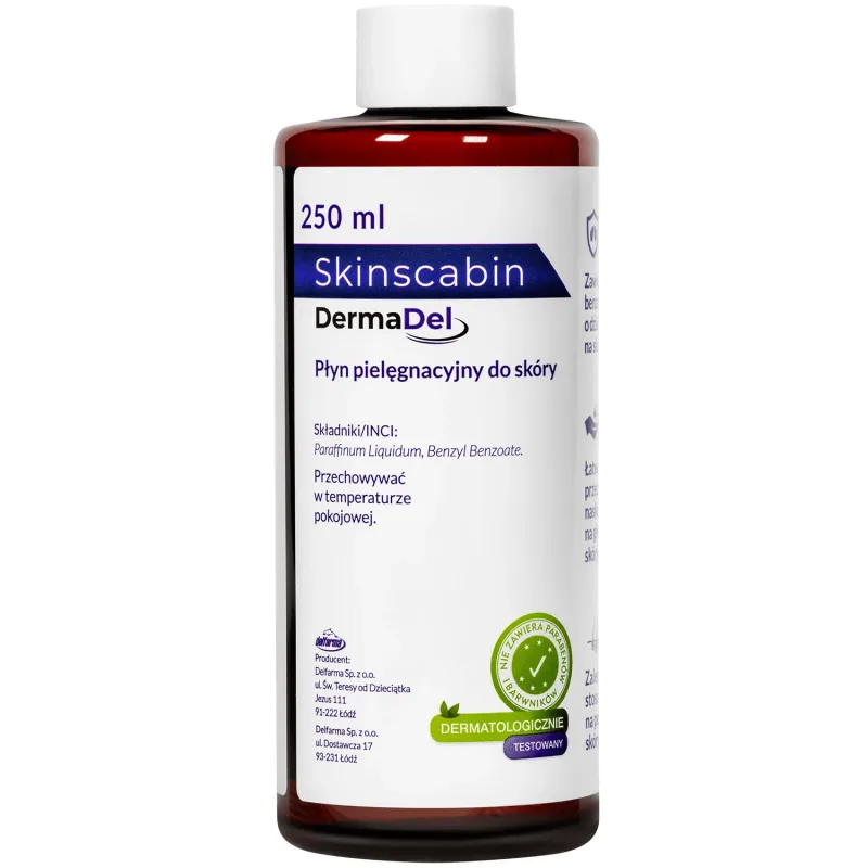 SkinScabin, loțiune pentru îngrijirea pielii, 250 ml Delpharm Lille Sas — preț și oferte