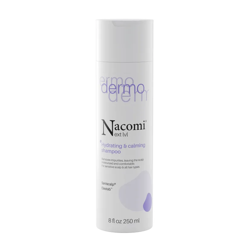 Nacomi Next Level Dermo, șampon hidratant și calmant, 250 ml — preț și oferte