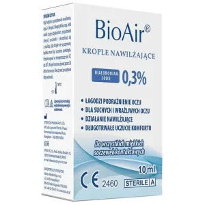 BioAir Picături hidratante pentru ochi, 10 ml
