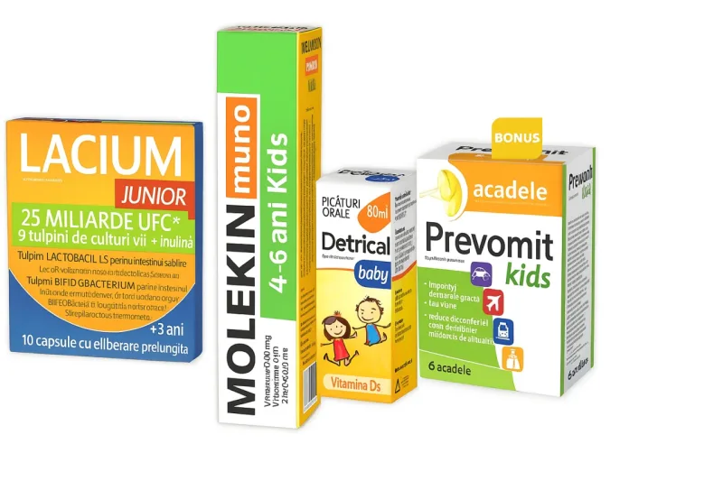 Kit Imunitate Colectivitate Copii 3+ ani – Zdrovit Kituri recomandate de farmacisti — preț și oferte