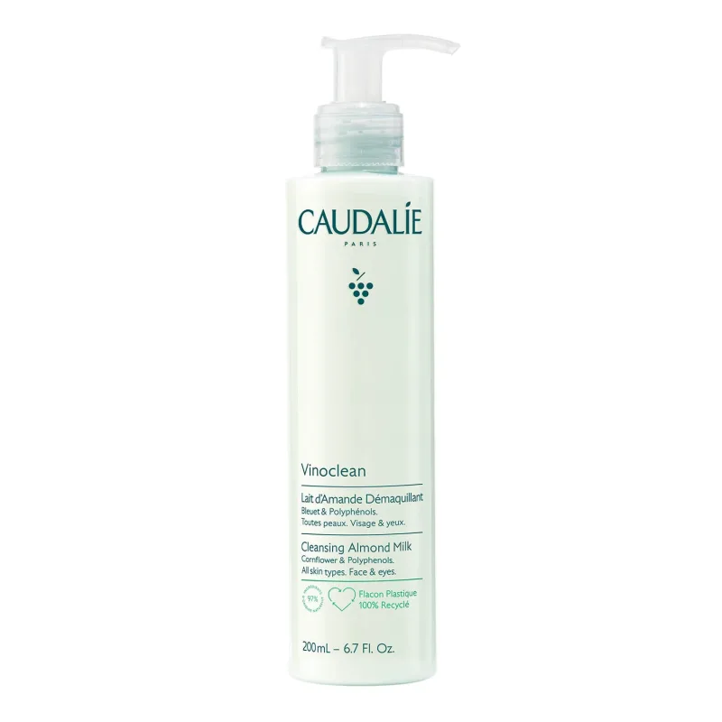 Caudalie Vinoclean, lapte demachiant cu migdale, 200 ml — preț și oferte