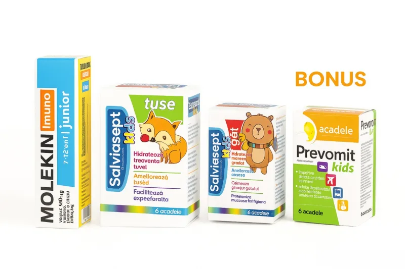 Kit Imunitate & Confort Respirator juniori – Zdrovit Kituri recomandate de farmacisti — preț și oferte