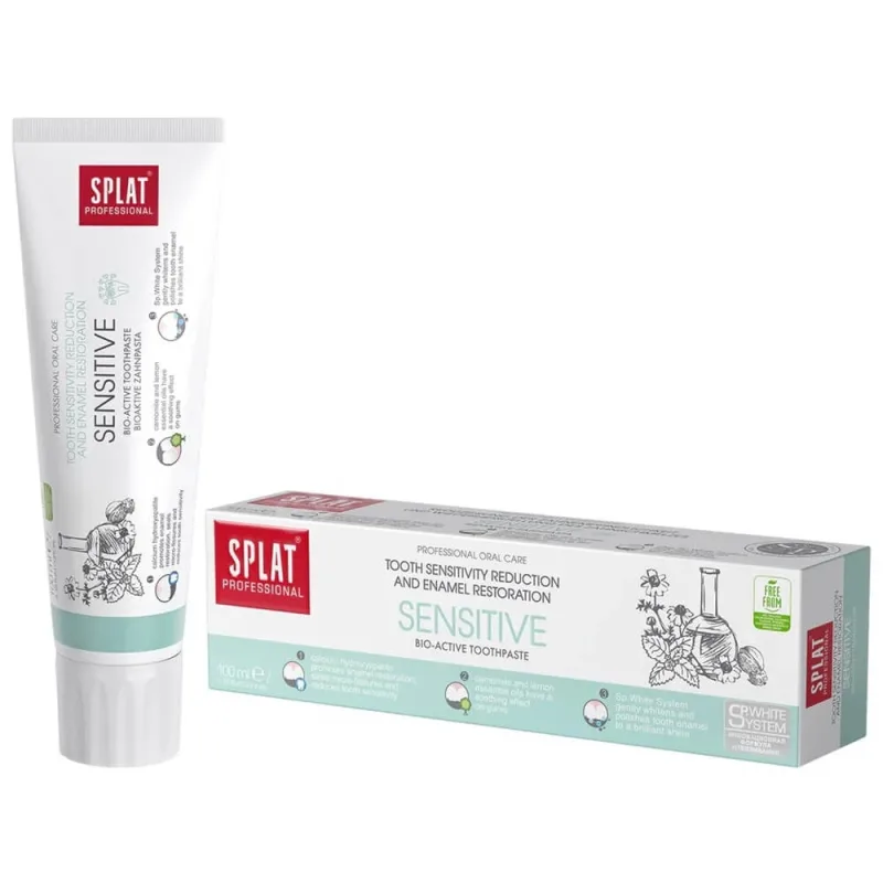 Splat Professional Sensitive, pastă de dinți pentru dinți sensibili, 100 ml — preț și oferte