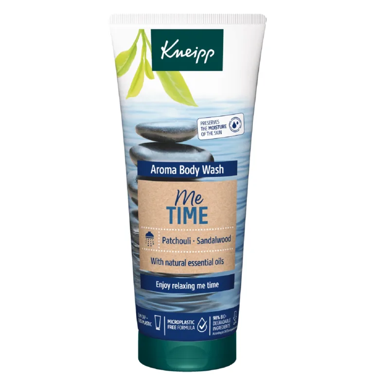 Kneipp Me Time, gel de duș, lemn de santal și patchouli, 200 ml — preț și oferte