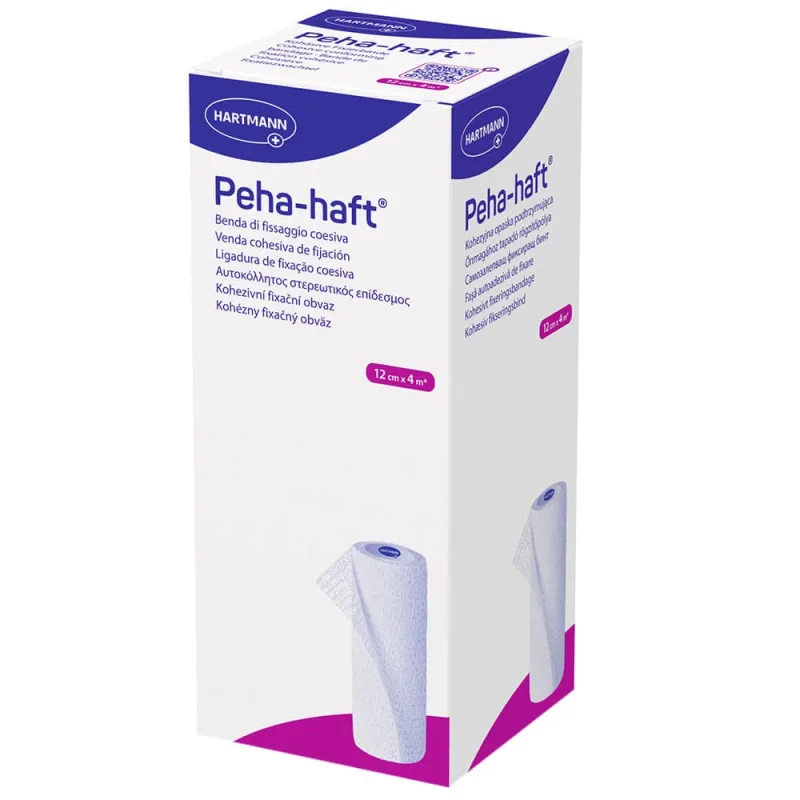 Peha-haft, bandaj elastic coeziv, 12 cm x 4 m, 1 buc HARTMANN — preț și oferte
