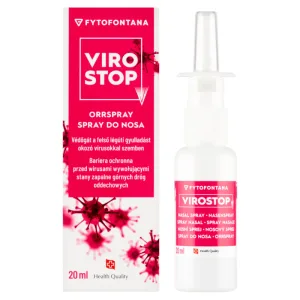 Fytofontana ViroStop, spray nazal pentru protecția împotriva virușilor care provoacă inflamația tractului respirator superior, 20 ml