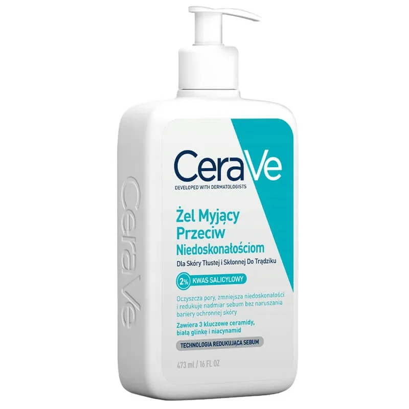 CeraVe, gel de spălare împotriva imperfecțiunilor, 473 ml — preț și oferte