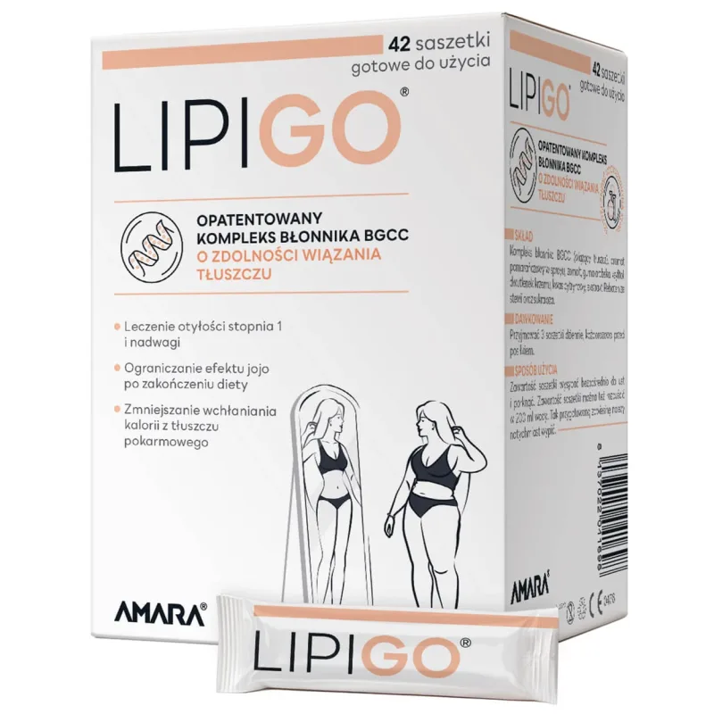 LipiGo, 42 pliculețe Amara — preț și oferte