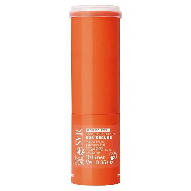 SVR Sun Secure Easy Stick, gel protector stick, SPF 50+, reumplere, 10 g SVR LABORATORIES — preț și oferte
