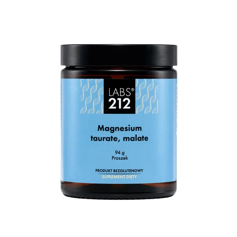 Labs212 Magnesium Taurate Malate, taurat, malat de magneziu, 94 g — preț și oferte